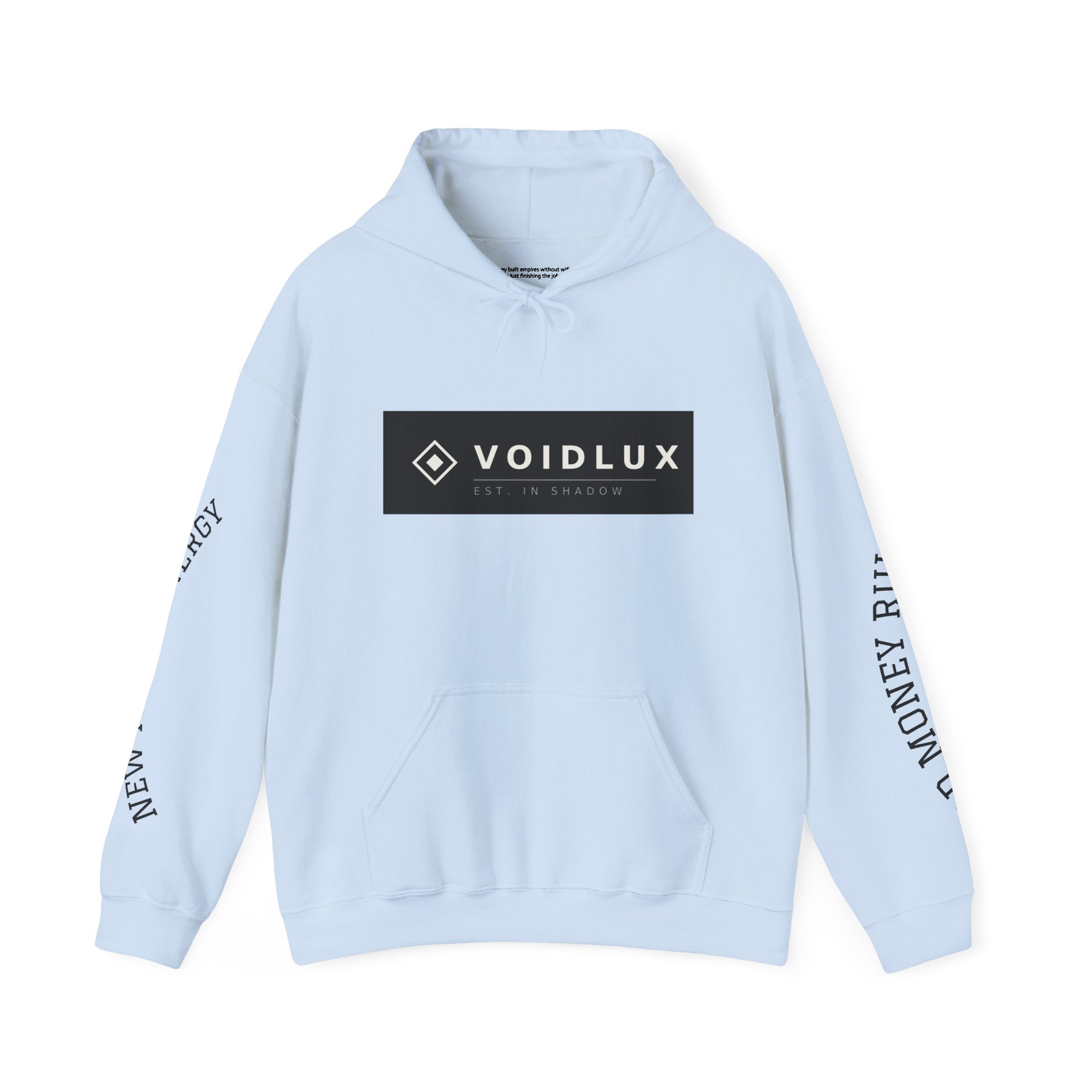 Voidlux Logo Hoodie — Dark Street Photography Graphic Sweatshirt