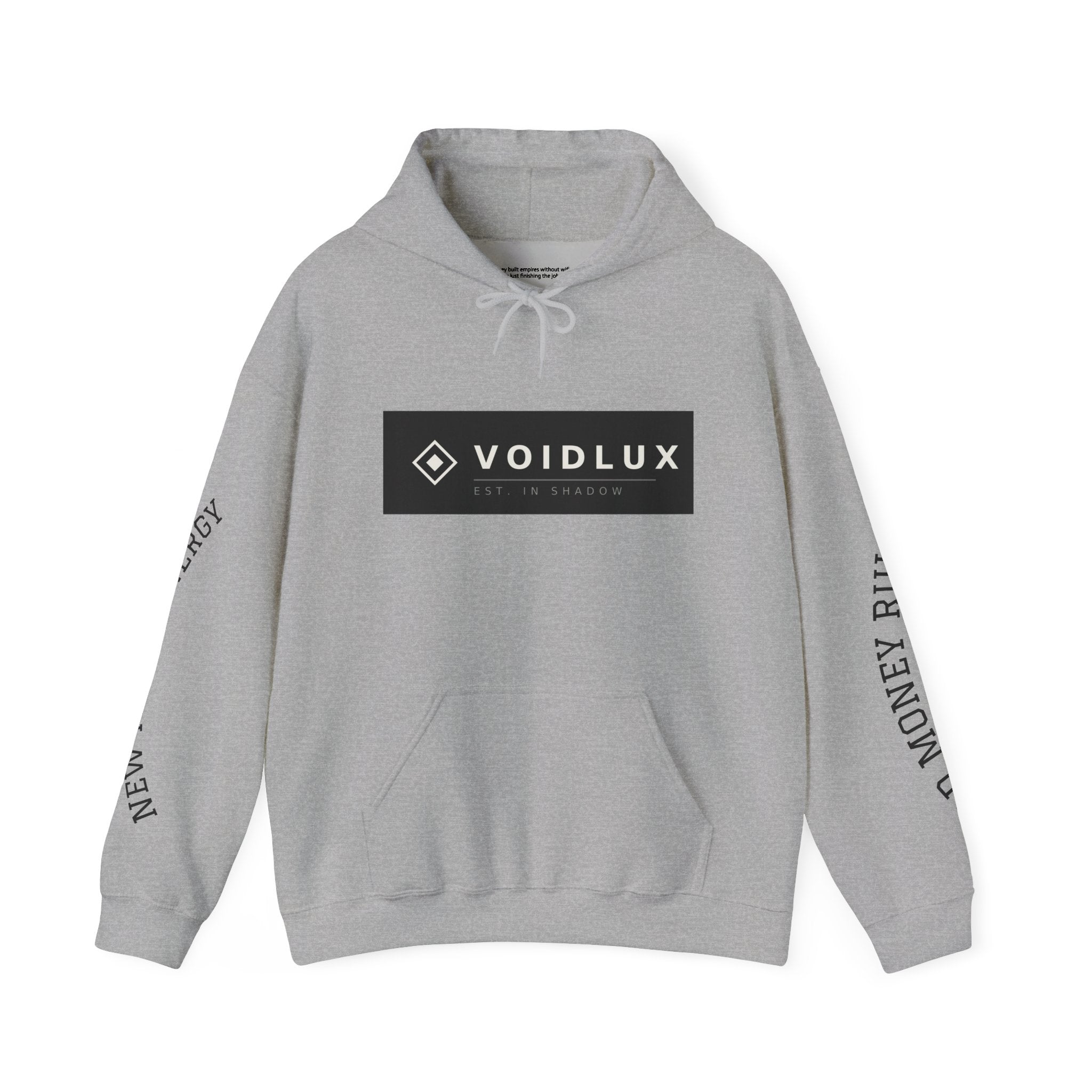 Voidlux Logo Hoodie — Dark Street Photography Graphic Sweatshirt