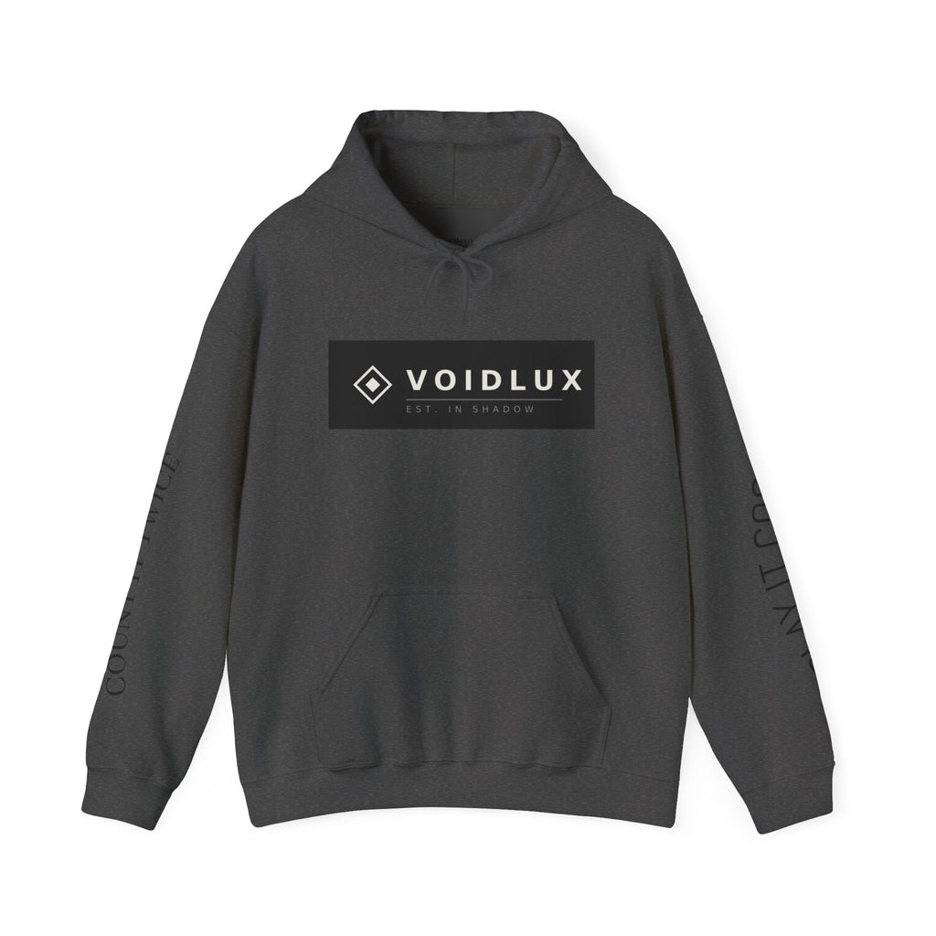 Voidlux Poker Night Hoodie — 'Count It Twice / Play It Cool' Graphic Hoodie