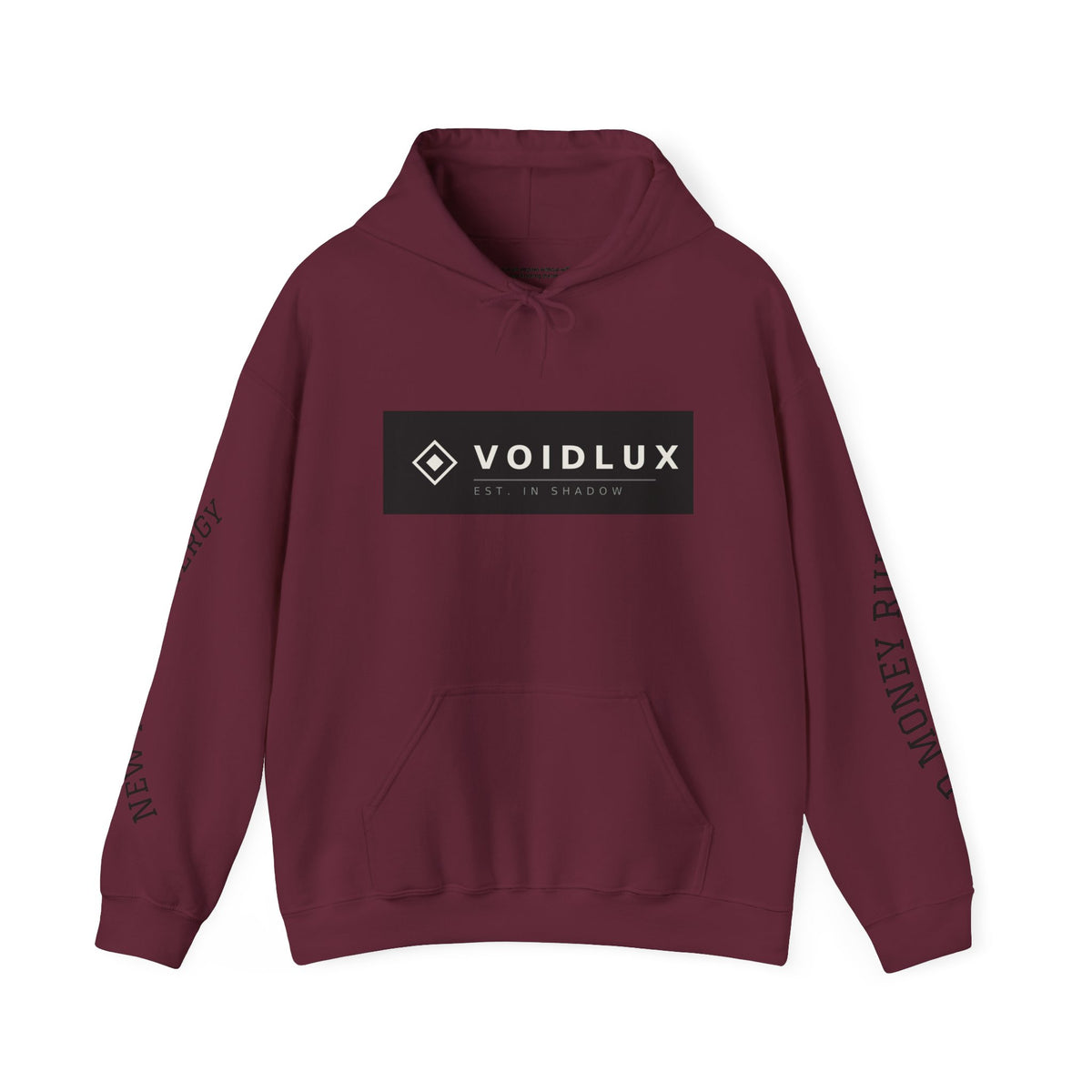 Voidlux Logo Hoodie — Dark Street Photography Graphic Sweatshirt
