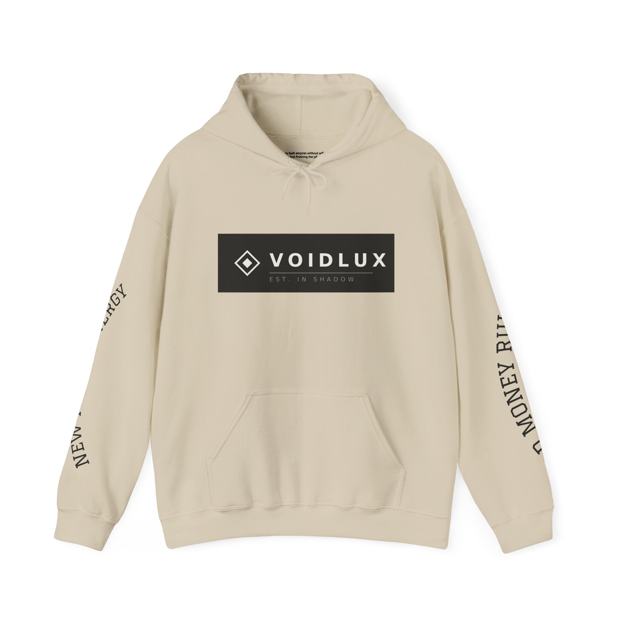 Voidlux Logo Hoodie — Dark Street Photography Graphic Sweatshirt