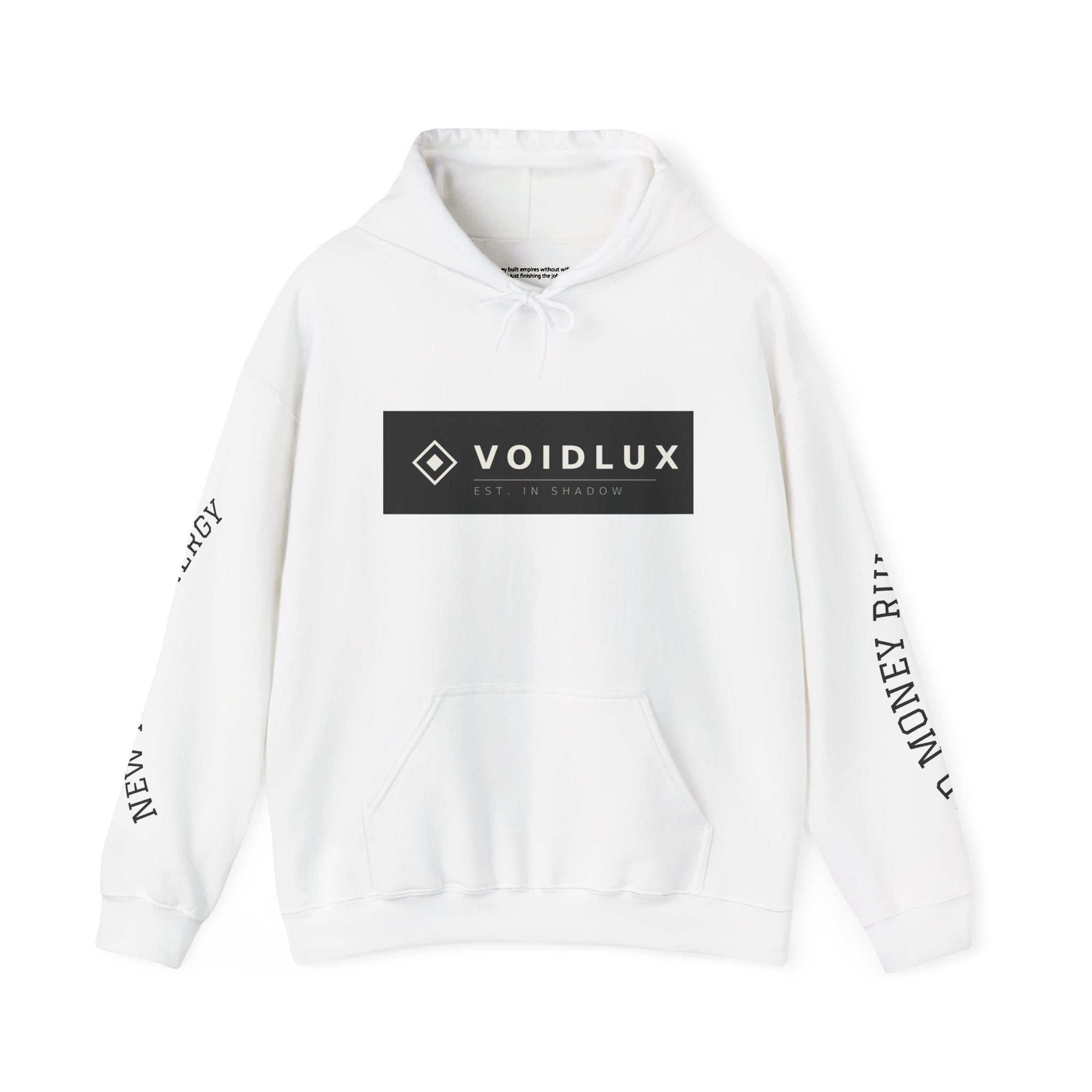Voidlux Logo Hoodie — Dark Street Photography Graphic Sweatshirt